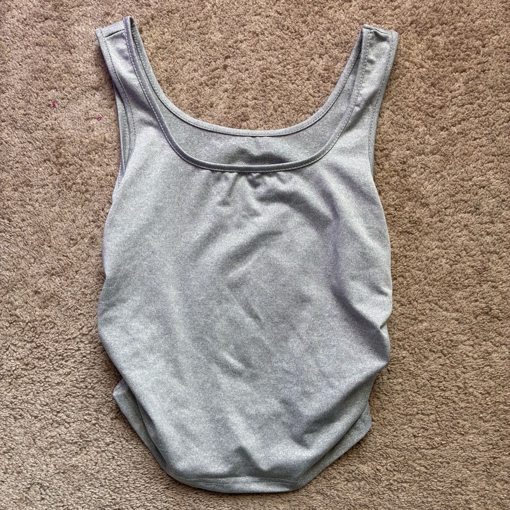 Women's Black, White, and Gray Tank Tops - Picture 13 of 14